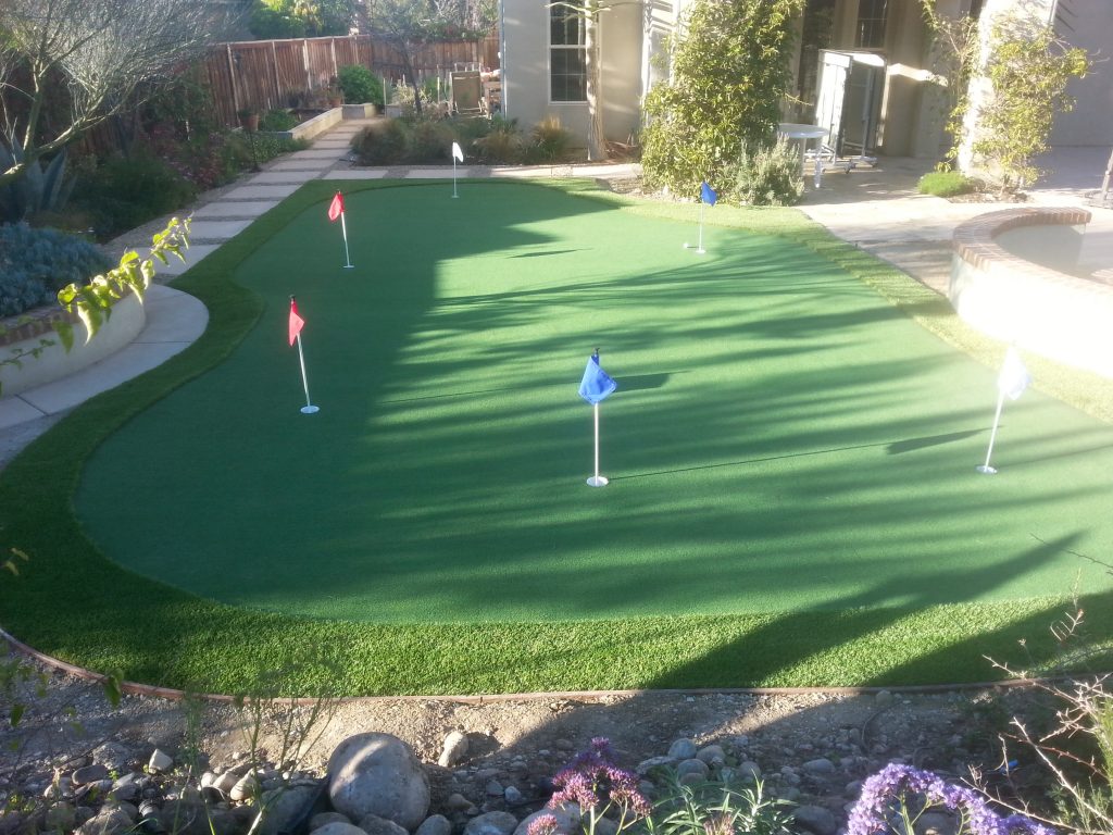Synthetic Turf Putting Greens For Backyards Lemon Grove, Best Artificial Lawn Golf Green Prices