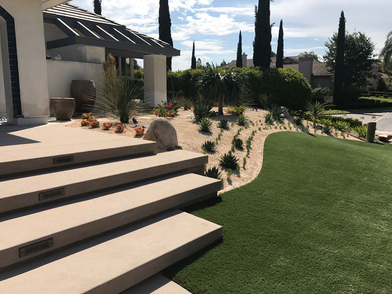 Synthetic Turf Installation Contractor Projects Lemon Grove, New Residential or Business Project Artificial Landscape Installation