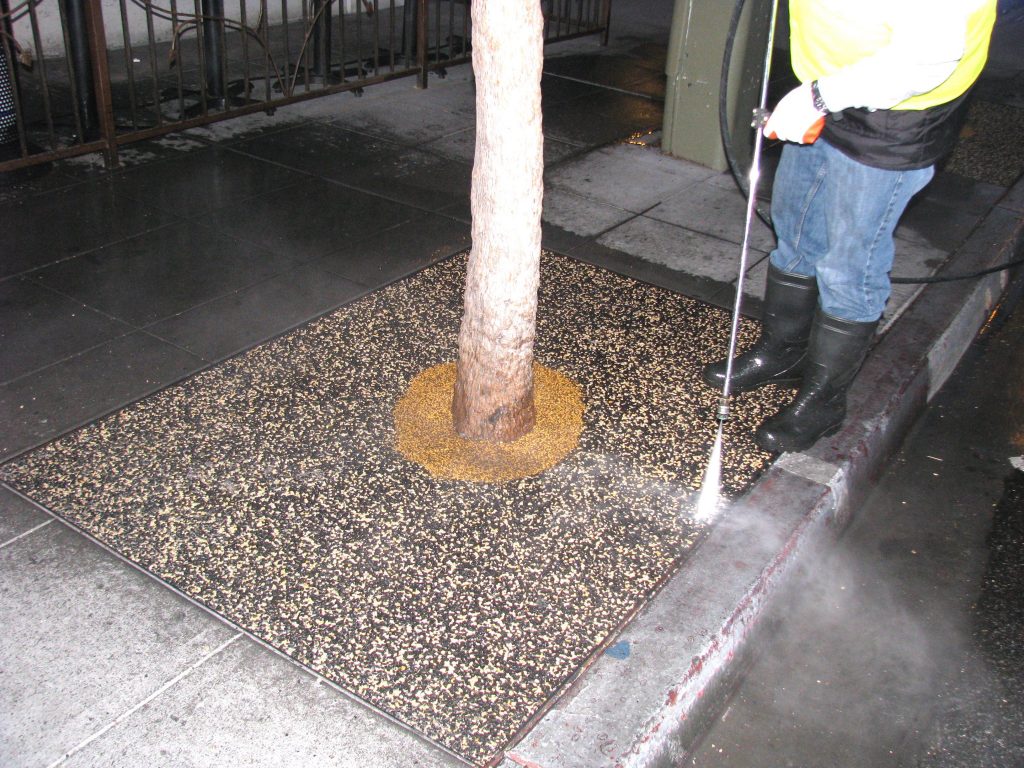 Tree Well Maintenance Service Lemon Grove, Porous Tree Well Install Lemon Grove