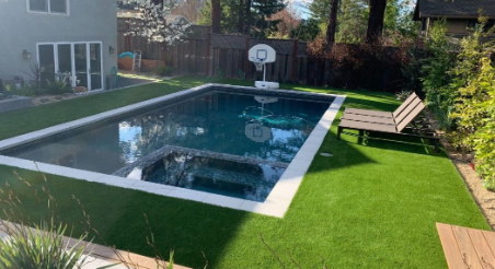 Benefits To Use Artificial Grass Around Swimming Pool In Lemon Grove